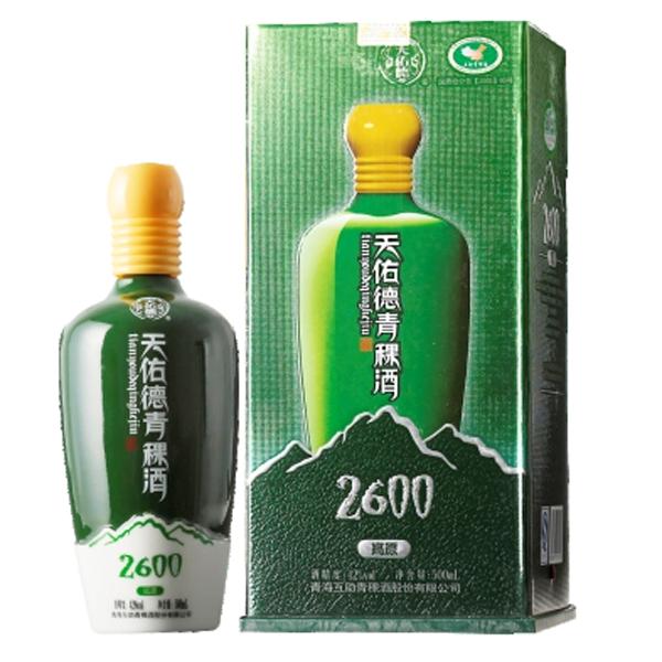 天佑德青稞2600 500ml 42%vol